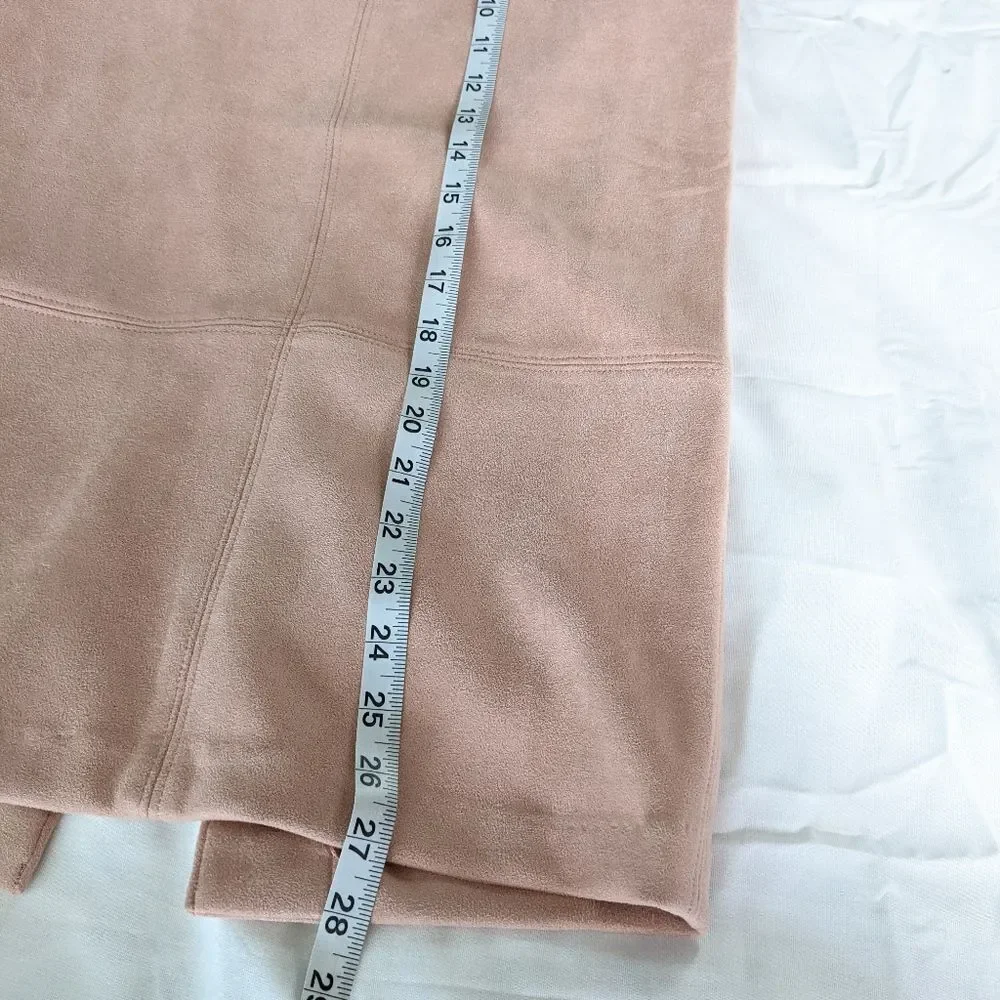 Anthropologie Akemi + Kin Faux Suede Midi Skirt